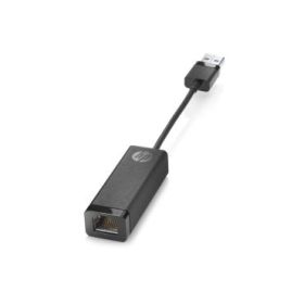 HP Adaptador USB 3.0 a Gigabit RJ45 G2 - USB‑A a Ethernet 10/100/1000 - Conectividad de Red Estable - Plug & Play - Diseño Compacto y Portatil - Color Negro