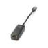 HP Adaptador USB‑C a Ethernet RJ45 G2 - Gigabit 10/100/1000 Mbps - Plug & Play - Soporta PXE Boot, Wake‑on‑LAN y MAC Address Pass‑Through - Diseño Compacto y Portatil - Color Negro