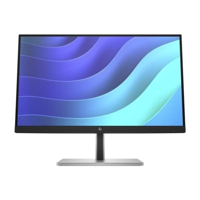 HP E-Series E22 G5 Monitor 21.5" LED IPS FullHD 75Hz - Respuesta 5ms - Ajustable en Altura, Giratorio e Inclinable - HDMI, Displayport, Hub USB - VESA 100x100 - Color Negro/Plata