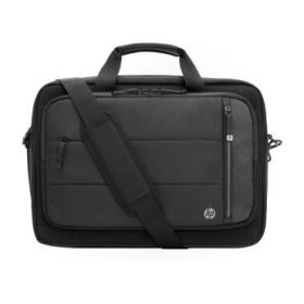 HP Renew Executive Maletin para Portatil 16" Expandible - Resistente al Agua - Compartimento Acolchado - Puerto USB‑C Externo y Paso de Cable - Bolsillo RFID y Bolsillo para Rastreador - Correa Desmontable - Color Negro
