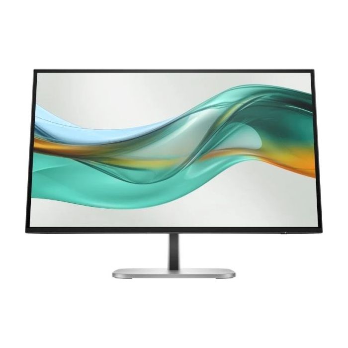 HP Series 5 PRO 527PU Monitor 27" IPS QHD 100Hz MicroEdge - Respuesta 5ms - Ajustable en Altura, Giratorio e Inclinable - HDMI, Displayport, RJ-45, USB-C 100W - VESA 100x100 - Color Negro/Plata