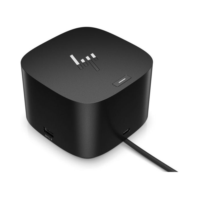 HP Thunderbolt Dock G4 280W con Cable Combinado - Thunderbolt 4 con 13 Puertos - hasta 230W de Potencia para Workstations - Soporte hasta 4 Monitores 4K - Ethernet 1Gb/2.5Gb, USB‑C y USB‑A, HDMI 2.0 y 2x DisplayPort 1.4 - Color Negro