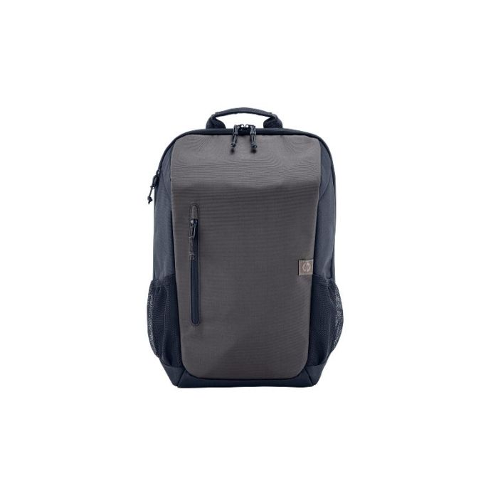 HP Travel Mochila Expandible para Portatil 15.6" 18‑21L - Resistente al Agua - Compartimento Acolchado - Multiples Bolsillos y Accesos Rapidos - Pasador para Trolley - Color Gris