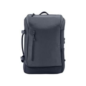 HP Travel Mochila Expandible para Portatil 15.6" 25‑30L - Poliester Resistente - Compartimento Acolchado - Bolsillo RFID y Oculto - Cremalleras con Cierre - Correas Acolchadas y Correa de Esternon - Color Gris