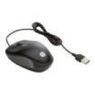 HP Travel Mouse Raton USB - 1000 DPI - Diseño Ultraligero y Supercompacto para Viaje - 2 Botones + Rueda de Desplazamiento - Ambidiestro - Color Negro