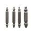 Innovagoods Brocas para Extraer Tornillos - Acero Templado Endurecido - 4 Piezas - Universal - Color Gris