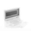 Innovagoods Cashower Funda Impermable de Pared para Movil - Dispositivos hasta 7" - Multifuncion - Tactil - Antivaho - Adhesivo - 19x10x2.8cm - Color Blanco
