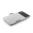 Innovagoods Deskion Soporte para Portatil con Cojin XL - Multifuncion - Antideslizante - Alfombrilla de Raton - Ranura para Smartphone - 57.5x30.5x5.8cm - Color Gris y Negro