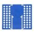 Innovagoods Doblador de Ropa - Polipropileno - Plegable - Uso Sencillo - Compacto - 24x59x1cm - Color Azul