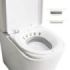 Innovagoods Fopobi Bide Plegable para Inodoro - Soporta hasta 140kg - Orificio para Colgar - Plegable - Facil Limpieza - 36x38.5x13.5cm - Color Blanco
