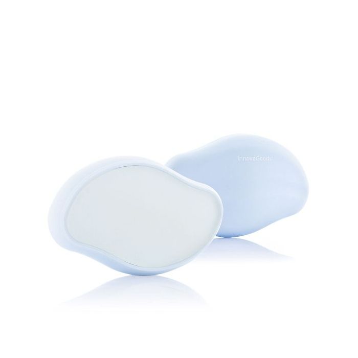 Innovagoods Frepil Depilador Exfoliante por Friccion - Nanocristales - Facil Limpieza - 10.5x6.5x3.4cm - Color Azul