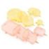 Innovagoods Lilyd Pack de 10 Tapas Ajustables y Reutilizables - Apto para Lavavajillas - Libre de BPA - Sistema Antigoteo - Diferentes Formatos - Color Transparente