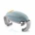 Innovagoods Lloucan Abridor de Botes y Tarros Electrico - Automatico - Facil de Usar - Ajustable - Funciona con 2 Pilas Aa - Autoapagado - 19.5x10.8x6.7cm - Color Gris y Azul