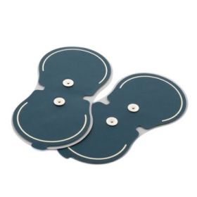 Innovagoods Moonlief Pack de 2 Parches de Recambio para Masajeador Menstrual - Parches Adhesivos de Gel - 13.5x7cm - Color Azul