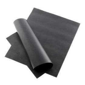 Innovagoods Pack de 2 Esterillas para Horno y Barbacoa - Reutilizable - Apto Lavavajillas - Temperatura hasta 265°C - Facil Limpieza - Fibra de Vidrio - Libre de PFOA - 40x33cm - Color Negro