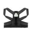 Innovagoods Pro Ticalbak Corrector de Postura Adaptable - Facil Limpieza - Unisex - Talla Unica - Transpirable - Cierre con Velcro - Color Negro