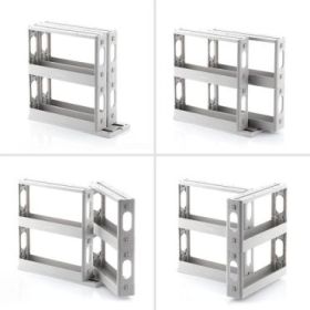 Innovagoods Rispick Organizador de Especias - Polipropileno - Antideslizante - Facil Limpieza - Deslizante - Pivotante - Capacidad para 20 Especias - 10x28x28.5-45cm - Color Gris
