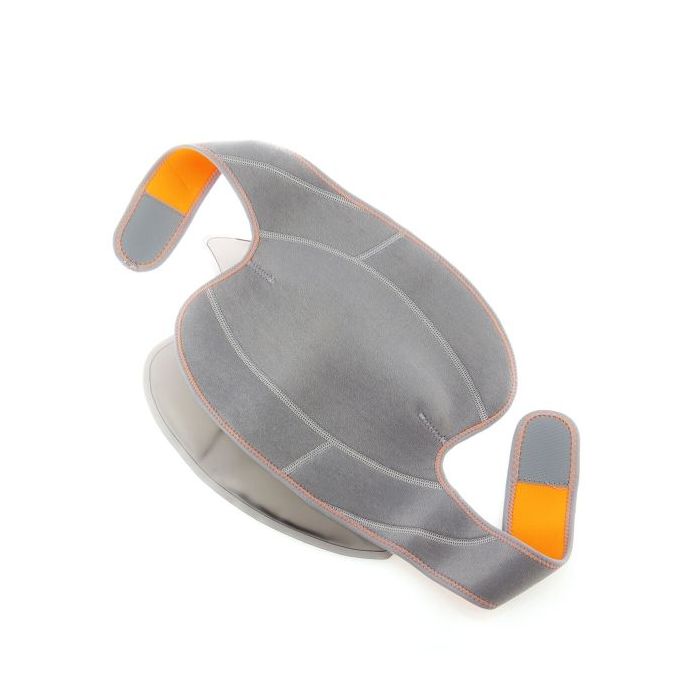 Innovagoods Rodillera de Gel con Efecto Frio y Calor - Bolsa de Gel Extraible - Ajustable con Velcro - Uso Deportivo y Rehabilitacion - Color Gris