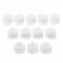 Innovagoods Romandle Pack de 12 Velas de Te LED - Luz Calida - Efecto Llama - Duracion hasta 75min - Pack de 2 Set de Velas de Te LED - 3.7x3.5cm - Color Blanco