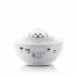 Innovagoods Sedlay Proyector de Estrellas con Altavoz - Bluetooth - Cable 145cm - Luz LED - Temporizador - Antideslizante - Apagado Automatico - 17x12.5cm - Color Blanco