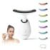 Innovagoods Selora Masajeador Facial Electrico Reafirmante para Cara y Cuello - Autonomia 60min - 500mAh - Termoterapia - Luz LED - Recargable - Autoapagado - Electroestimulacion - Color Blanco