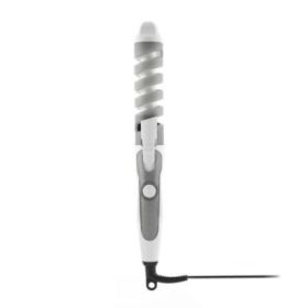 Innovagoods Spihair Rizador Ceramico en Espiral - Potencia 35W - Cable 2m - Temperatura 190ºC - 36mm de Diametro - 33x4.4x3.9cm - Color Blanco y Gris