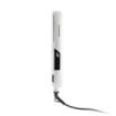 Innovagoods Stemio Plancha de Pelo Ceramica 3D con Vapor - 36W - Cable 180cm - Temperatura Regulable - Pantalla LED - Tecnologia Ptc - Apagado Automatico - 4.2x30x3.5cm - Color Blanco