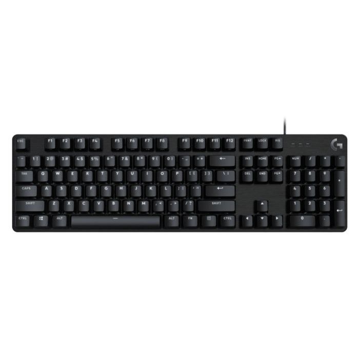 Logitech G413 SE Teclado Mecanico Gaming Retroiluminado - Teclas de Alta Durabilidad - Iluminacion LED Blanca - Anti Ghosting 6 Teclas - Chasis de Aluminio - Conexion USB con Cable 1.8m
