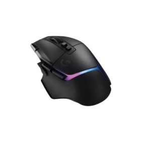 Logitech G502 X Plus Raton Gaming Inalambrico LIGHTSPEED - Sensor HERO 25K 25600 DPI - 13 Botones Programables - Interruptores Hibridos LIGHTFORCE Optico‑Mecanicos - RGB LIGHTSYNC 8 Zonas - Autonomia hasta 120h - USB‑C - Color Negro