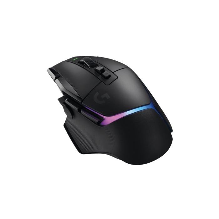 Logitech G502 X Plus Raton Gaming Inalambrico LIGHTSPEED - Sensor HERO 25K 25600 DPI - 13 Botones Programables - Interruptores Hibridos LIGHTFORCE Optico‑Mecanicos - RGB LIGHTSYNC 8 Zonas - Autonomia hasta 120h - USB‑C - Color Negro