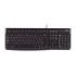 Logitech K120 Teclado USB Frances - Resistente a Salpicaduras - Cable de 1.50m