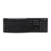 Logitech K270 Teclado Inalambrico USB Frances - Resistente a Salpicaduras - Teclas de Acceso Rapido