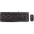 Logitech MK120 Pack USB Teclado Italiano + Raton 1000dpi 3 Botones - Uso Ambidiestro