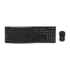 Logitech MK270 Pack Inalambrico USB Teclado Frances Multimedia + Raton 1000dpi 3 Botones - Uso Ambidiestro