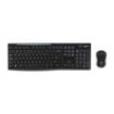 Logitech MK270 Pack Inalambrico USB Teclado Frances Multimedia + Raton 1000dpi 3 Botones - Uso Ambidiestro