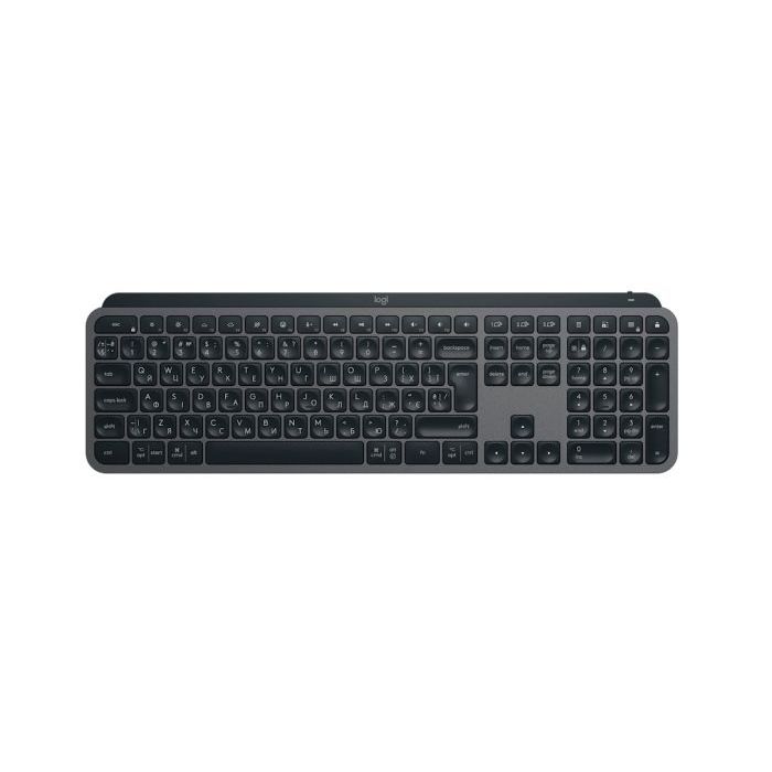 Logitech MX Keys S Teclado Inalambrico Retroiluminado - Iluminacion Inteligente con Sensor de Proximidad - Conectividad Bluetooth y Logi Bolt - Multi Dispositivo - Bateria Hasta 10 Dias - Color Grafito
