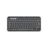 Logitech Pebble Keys 2 K380s Teclado Inalambrico - Bluetooth + RF Logi Bolt - Teclas Silenciosas de Perfil Bajo - Easy‑Switch para 3 Dispositivos - Formato Mini QWERTY - Bateria hasta 36 Meses - Color Grafito