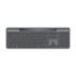 Logitech Signature Slim Solar+ K980 Teclado Inalambrico Español QWERTY - Carga Solar Automatica con Tecnologia LightCharge - Conectividad Dual Logi Bolt y Bluetooth LE - Teclas Silenciosas - Color Grafito
