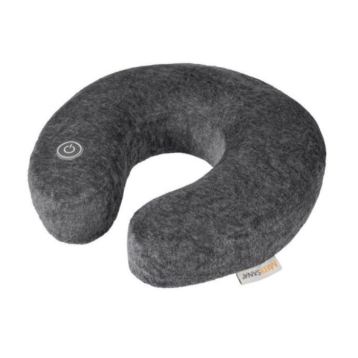 Medisana NM870 Cojin de Masaje Cervical Portatil - Masaje Vibratorio para Cuello y Hombros - Espuma Moldeada de Alta Comodidad - Ideal para Viaje y Uso en Casa - Incluye Bolsa Integrada
