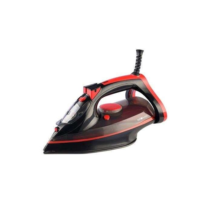 Muvip Plancha de Ropa con Vapor 2400W - Suela de Ceramica - Deposito de 260ml - Control de Temperatura - Antigoteo - Vapor Regulable