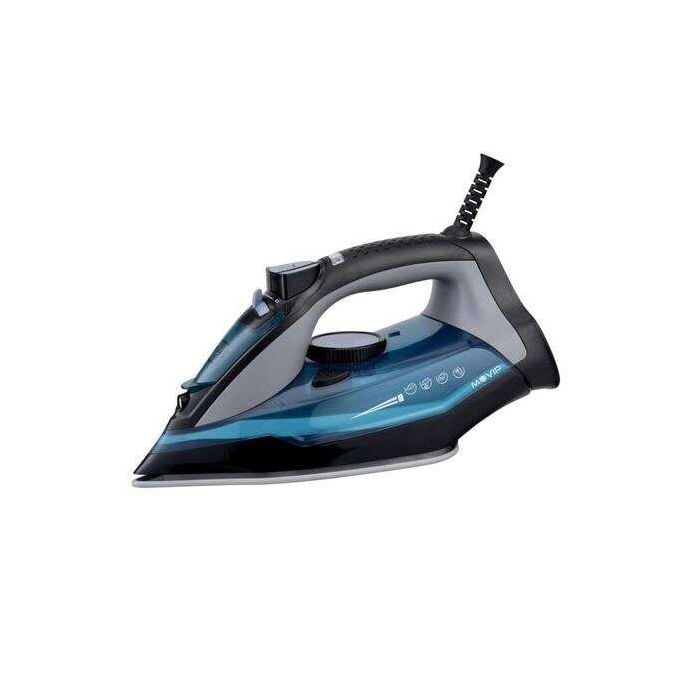 Muvip Plancha de Ropa con Vapor 2800W - Suela de Ceramica - Deposito de 350ml - Control de Temperatura - Vapor Regulable