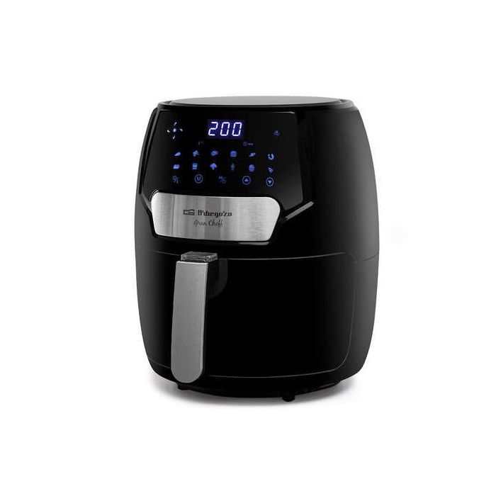 Orbegozo FDR 65 Freidora sin Aceite Saludable - Capacidad 4L - Potencia 1300-1500W - 12 Programas Preconfigurados - Pantalla LED Tactil - Sistema de Proteccion contra Sobrecalentamiento