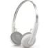 Philips Auriculares Supraaurales Inalambricos - Bluetooth 5.4 - Autonomia hasta 26h - Alcance 10m - Conector USB-C - Altavoz de 40mm - Color Blanco