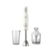 Philips Batidora de Mano - Potencia 650W - Varias Velocidades - Picadora - Vaso Medidor - Cuchillas de Acero Inoxidable - Color Blanco