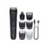 Philips Recortadora 7 en 1 Inalambrica - Mantenimiento sin Aceite - Cuchillas Autoafilables - Incluye Accesorios - Recargable - Acero Inoxidable - Incluye Peines Guia - Color Negro y Verde