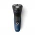 Philips S1151/00 Afeitadora Electrica Series 1000 Wet & Dry - 3 Cabezales Flexibles 3D - Afeitadora 100% Lavable IPX7 - Uso Inalambrico 40min - Carga 8h - Mango Ergonomico