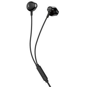 Philips TAUE101 Auriculares In‑Ear con Microfono - Sonido de Graves Bass Sound - Controladores 14.2mm con Iman Neodimio - Frecuencia 20Hz‑20kHz - Sensibilidad 106dB - Cable 1.2m con Jack 3.5mm - Color Negro