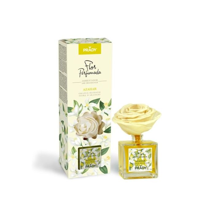 Prady Ambientador Flor Perfumada Azahar - Frasco de Cristal 90ml