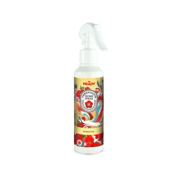 Prady Ambientador Home Spray Barouge - Frasco de 220 ml - Spray Pulverizador