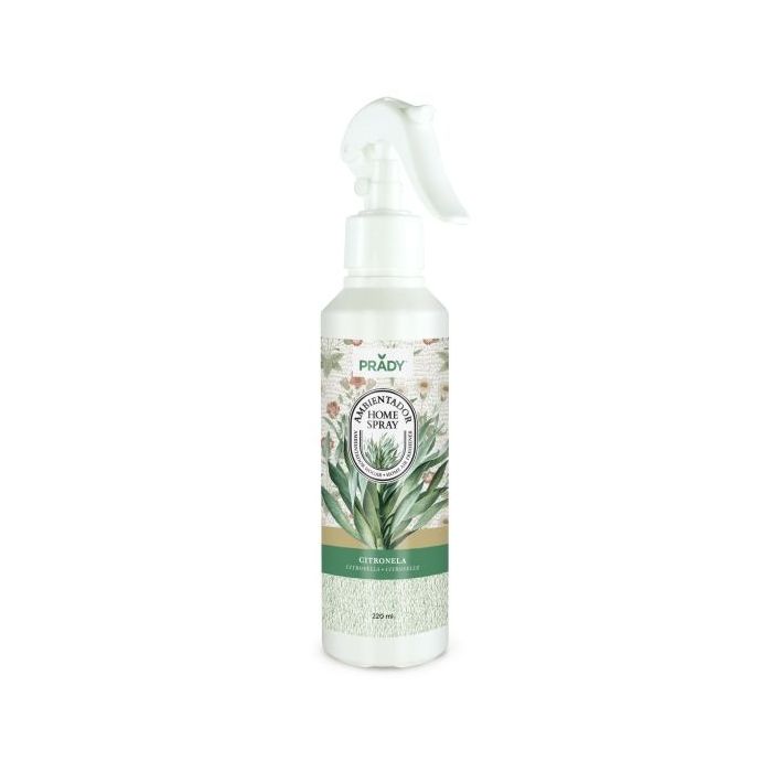 Prady Ambientador Home Spray Citronela - Frasco de 220 ml - Spray Pulverizador